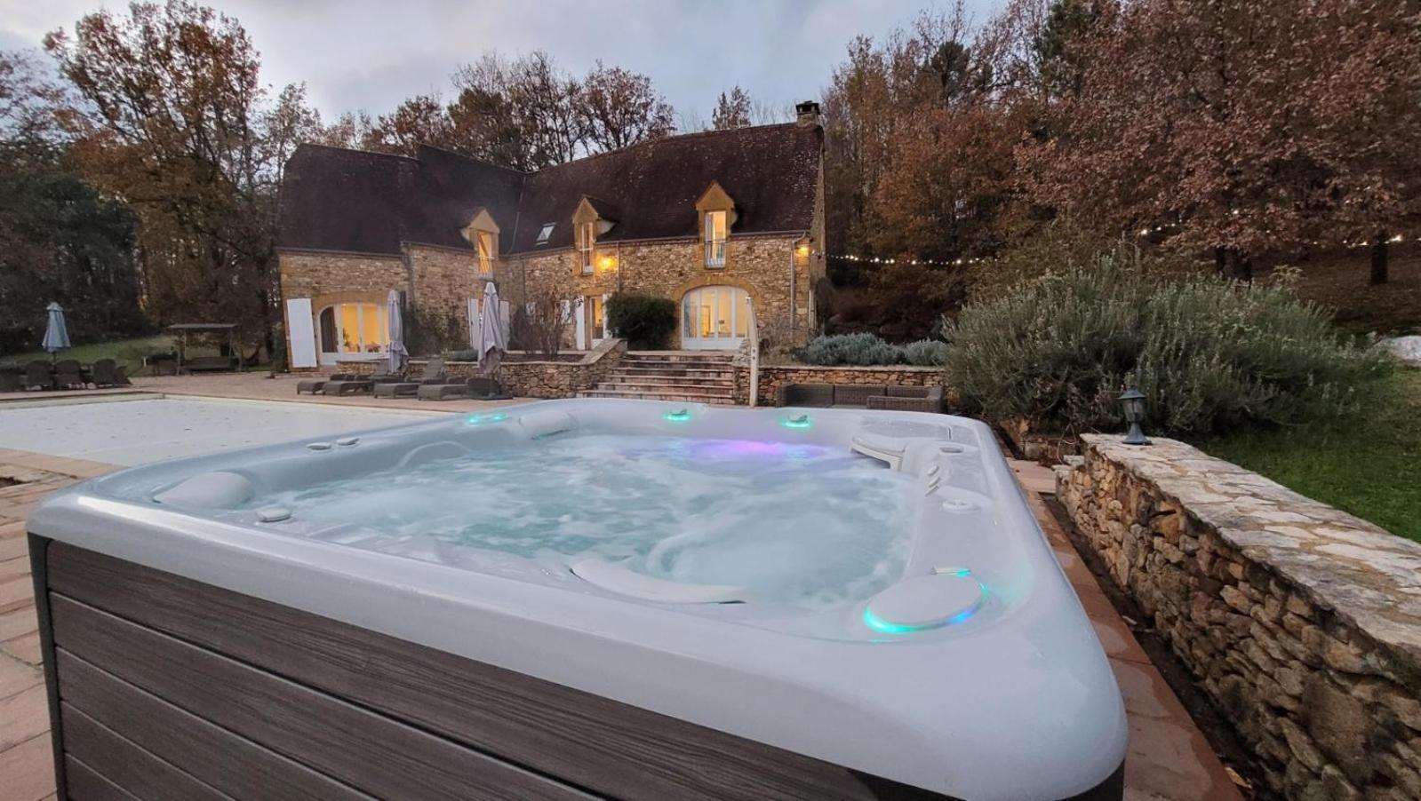 Luxury Chateau W. Pool & Hot Tub In Dordogne بيناك إي كازوناك المظهر الخارجي الصورة